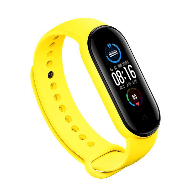 Ремінець BeCover для Xiaomi Mi Smart Band 5 Yellow (705073)