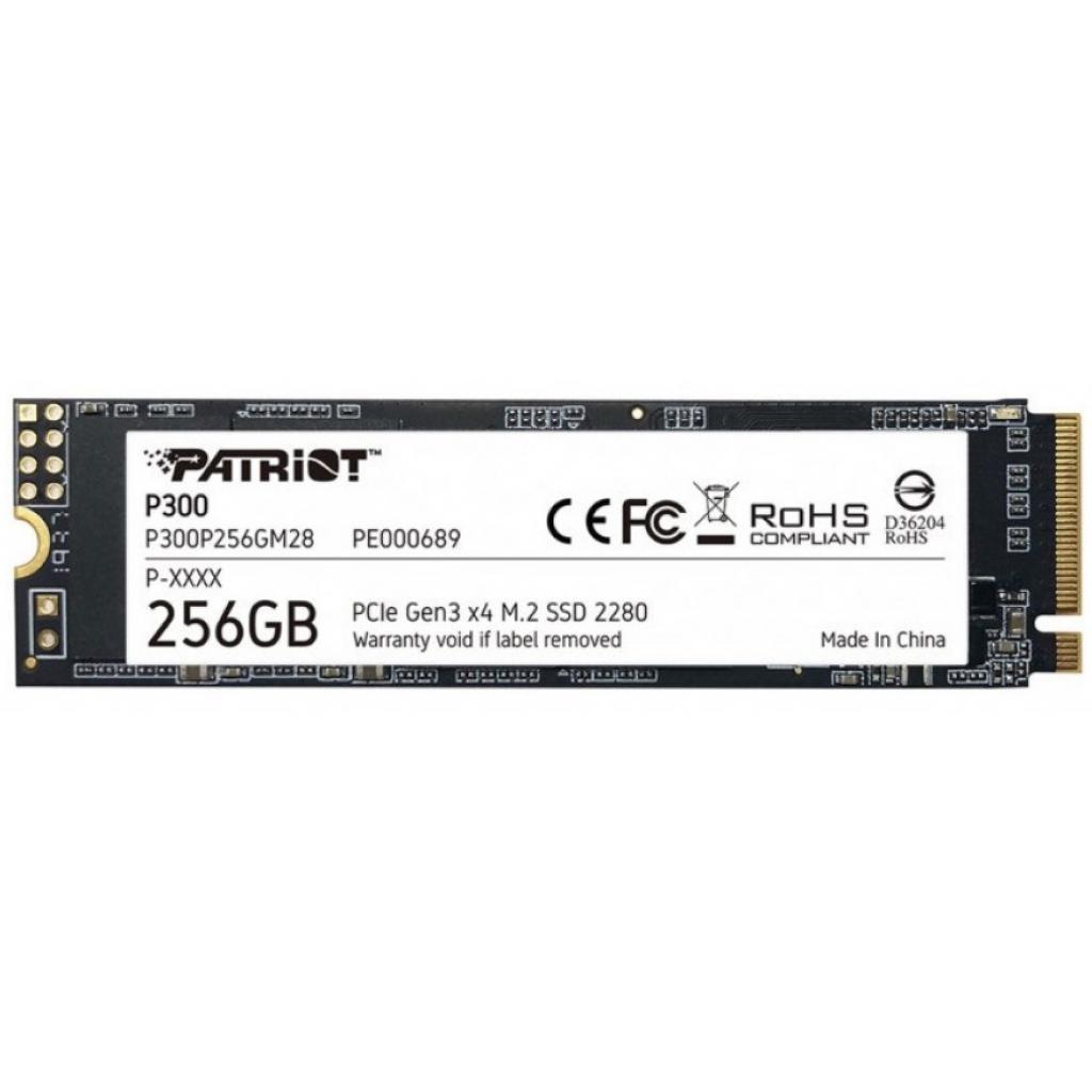 Накопичувач SSD Patriot P300 256 GB M.2 (PCI-E 3.0) 3D TLC (P300P256GM28)