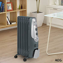Радіатор обогреватель масляний AEG RA 5520 1500Вт 7 ребер, фото 5