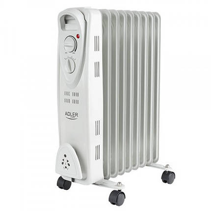 Нагрівач масляний Adler AD 7808 на 9 секцій потужність 2000 W, фото 1