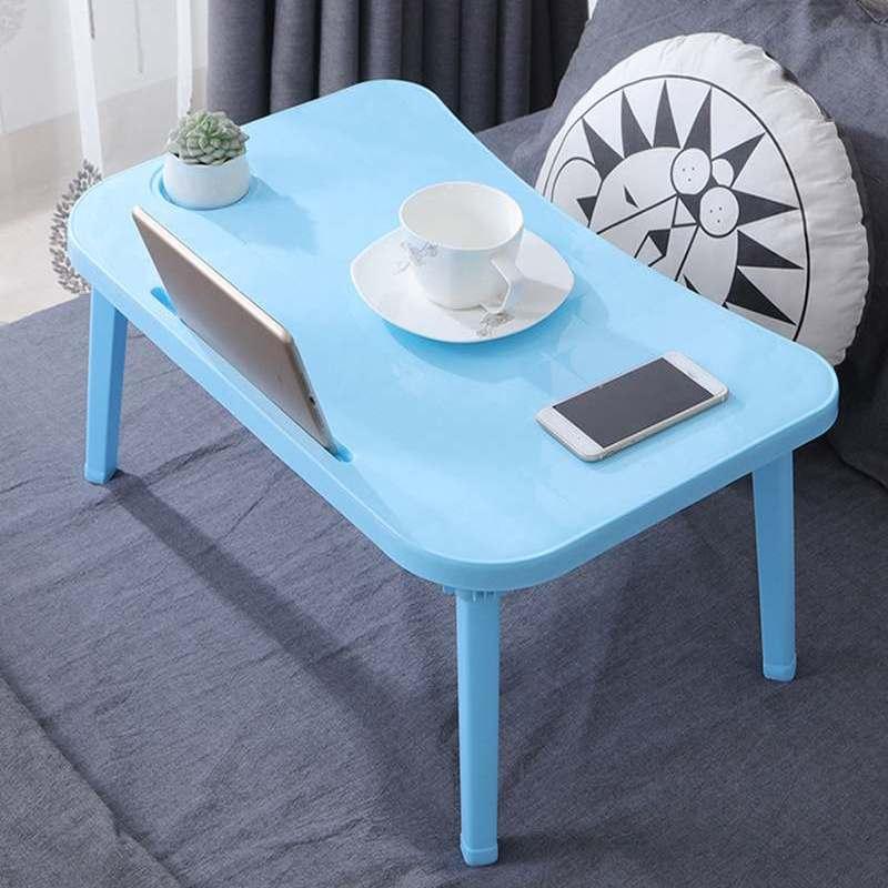 Складаний столик для сніданку, блакитний, фото 1