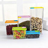 Набір контейнерів для сипких продуктів 6 шт., фото 2