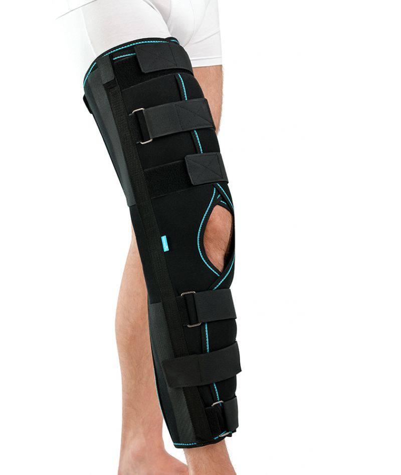 Бандаж (тутор) на колінний суглоб 3013 з 5 содульованними ребрами жорсткості Алком, Україна, фото 1