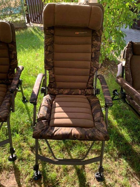 Fox Super Deluxe Recliner Highback Chair FISHER BOX 1271724762
