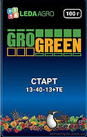 Удобрения Грогрин (GroGreen) Старт NPK 13-40-13+TE 100г (Бельгия)