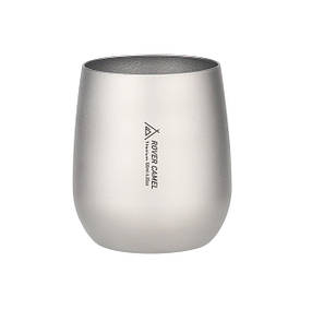 Термостакан титановий з подвійними стінками Rover Camel 120 мл для кави