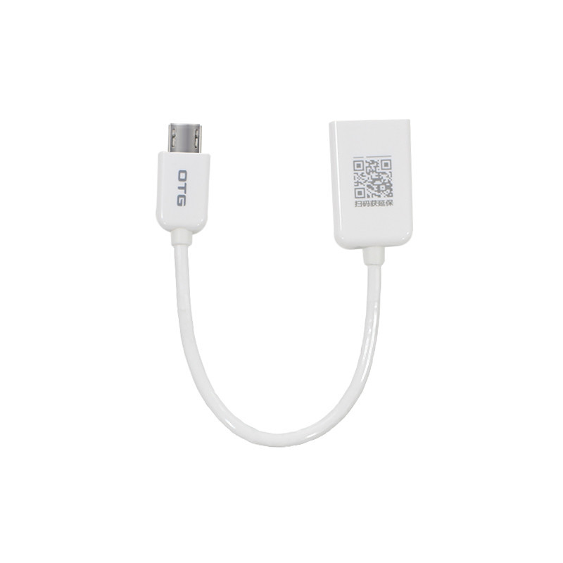Перехідник для смартфона універсальний Pisen OG01-150 White OTG microUSB 6 шт.