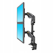 Кронштейн для двох моніторів TV LCD North Bayou NB H180 17"-27", фото 3