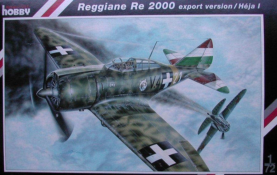 Пластикова модель 1/72 Special hobby 72101 Італійський винищувач Reggiane Re 2000 I.serie/ Heja I