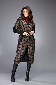 Пуховик жіночий зимовий довгий бронзовий Marshal Wolf MKMO-86