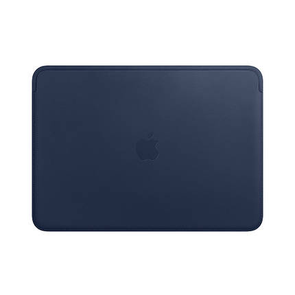 Шкіряний чохол-футляр Leather Sleeve для 13-inch MacBook Pro/Air Midnight Blue (MRQL2ZM/A), фото 1