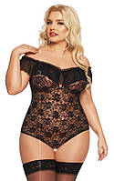 Боді Softline 1899 Kamila, чорне 2XL
