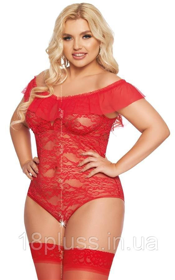 Боді Softline 1899 Kamila, червоне XL