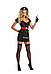 Еротичний костюм медсестри чорний, костюм для рольових ігор, рольовий костюм лікаря, 151, фото 2