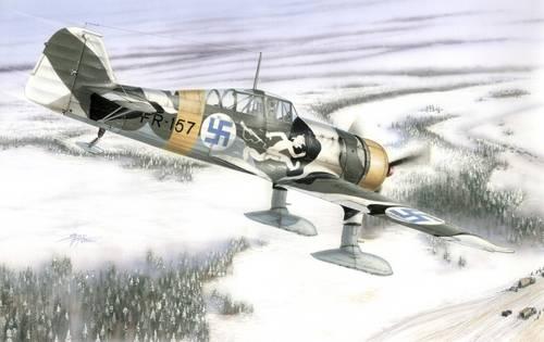 Пластикова модель 1/72 Special hobby 72116 Fokker D.XXI 4.sarja "Wing with Slots", фото 1