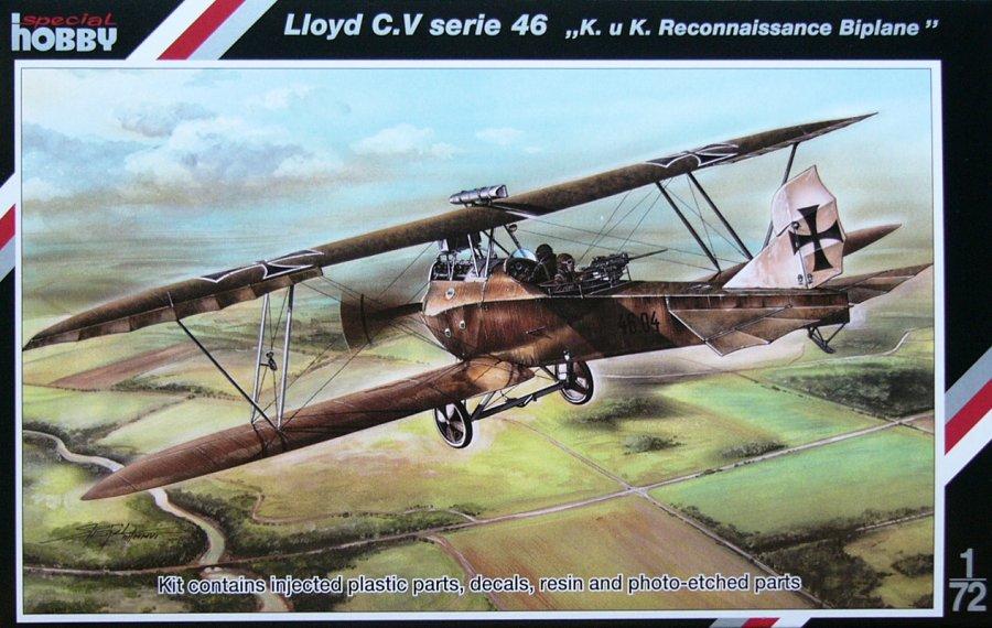 Пластикова модель 1/72 Special hobby 72119 літак Австро-Угорщини Lloyd C.V serie 46