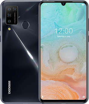 Doogee N20 Pro 6/128 Гб, Потрійна камера 16+8+8 Мп, 4350 mAh, 4G, 8 ядер, Android 9.0, Дисплей 6.3"