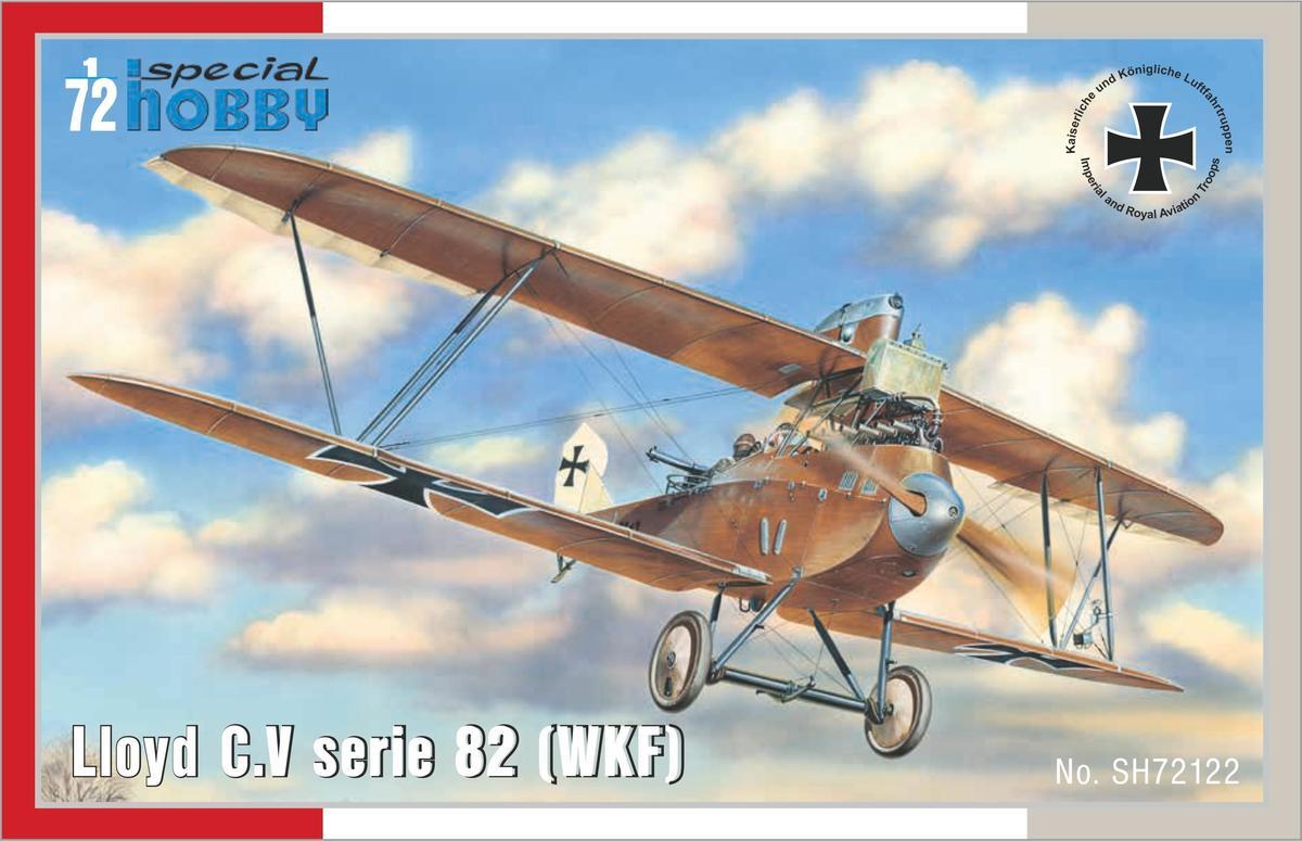 Пластикова модель 1/72 Special hobby 72122 літак Австро-Угорщини Lloyd C. V serie 82