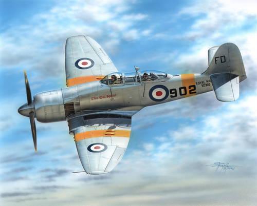 Пластикова модель Special Hobby 72124 Британський палубний винищувач Hawker Sea Fury T.20