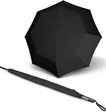 Зонт трость полуавтомат Knirps T.900 Extra Long Automatic, черный