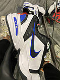 Кросівки Nike Air Monarch IV White Blue Black, кросівки найк монарх 4, кросівки Nike Air Monarch 4, фото 5