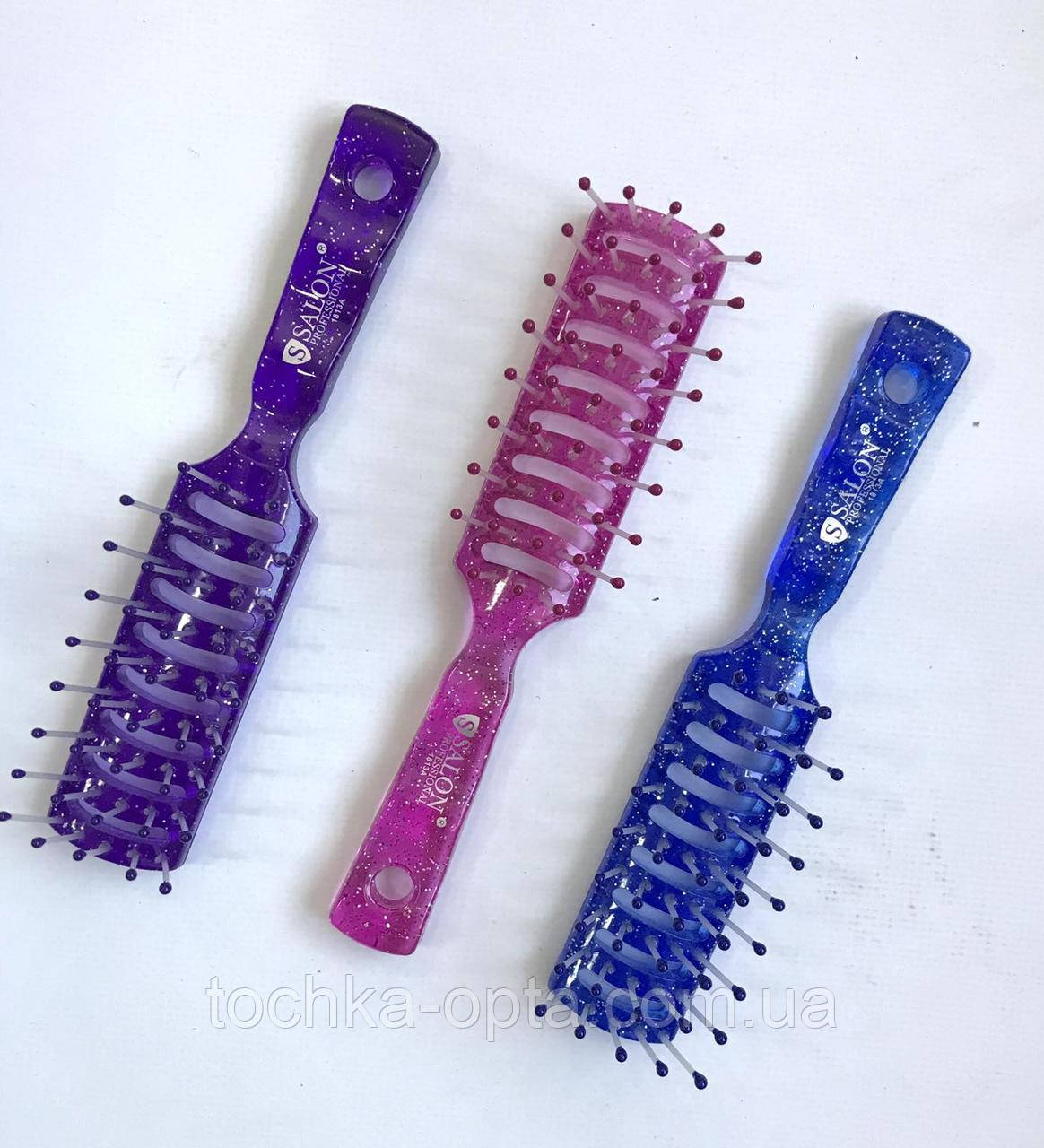 Гребінець SALON PROFESSIONAL продувний маленький 1813A