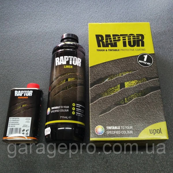 Колируемое захисне покриття U-POL Raptor (1 літр)