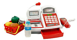 Дитячий іграшковий касовий апарат із калькулятором і мікрофоном Metra+ 5611 N