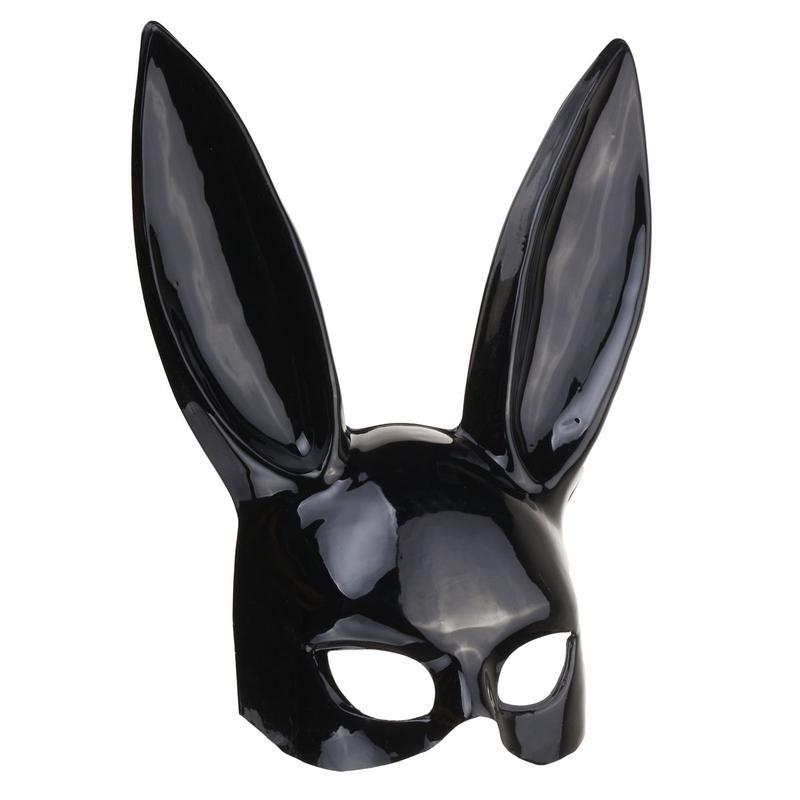 Маска Зайчик Playboy ABC Чорна