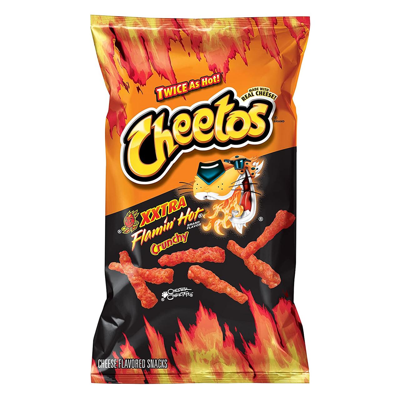 Чіпси Cheetos Xxtra Flamin' Hot Crunchy 240.9 g
