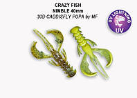 Съедобный силикон Crazy Fish Nimble 2.5" 44-65-30d-6 кальмар