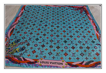 Хустка Louis Vuitton шовк, фото 2