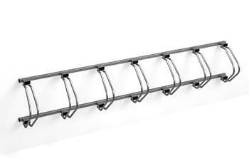 Велопарковка на 7 велосипедів Echo-7 на стіну Польща