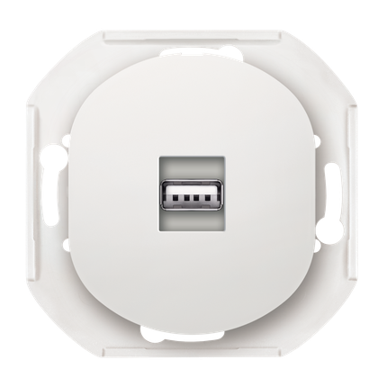 Розетка 1-а USB, Aling-Conel EON (білий) E6162.0