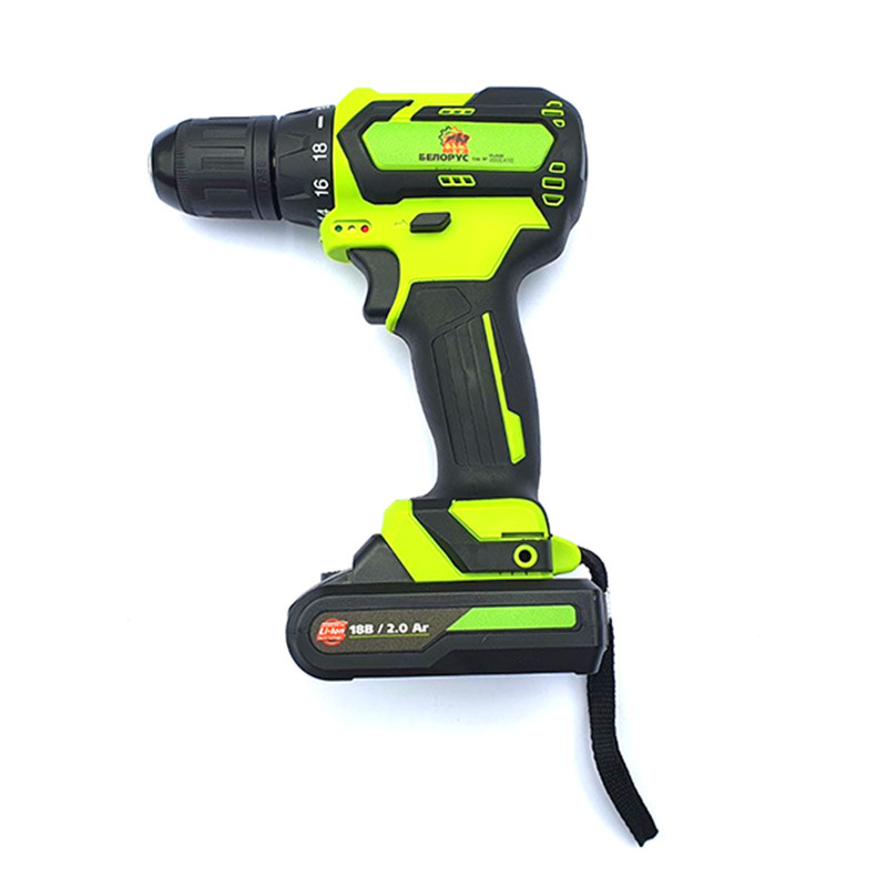 Акумуляторний шуруповерт Білорус МТЗ ДА 18-2ЛБЩ (безщітковий), фото 1