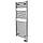 Електрична рушникосушка Zehnder Aura 1226х500, хром, фото 4