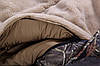 Тактичний спальний мішок 2 в 1 на хутрі (до -25) спальник туристичний для походу, для холодної погоди!, фото 4
