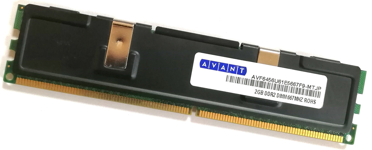 Ігрова оперативна пам'ять Avant DDR2 2Gb 667MHz PC2 5300U CL5 2R8 Б/В