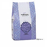 Віск плівковий гарячий для депіляції в гранулах Nirvana Лаванда 1 кг. + шпателі 25 шт, фото 2
