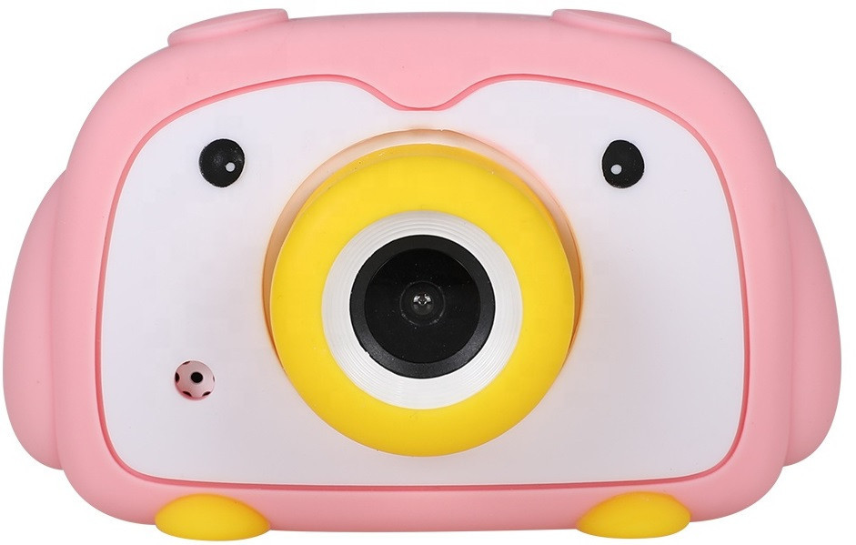 Дитяча цифрова фото-відео камера DUO Camera UL-2033, 1080P, 12MP, рожева, фото 1