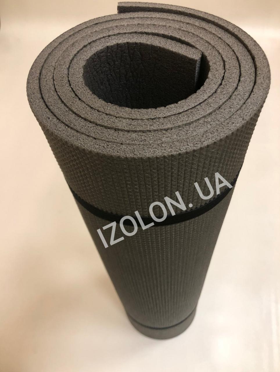 Килимок IZOLON Карпати розмір 2000 х 750 х 12 мм12, сірий тиснений