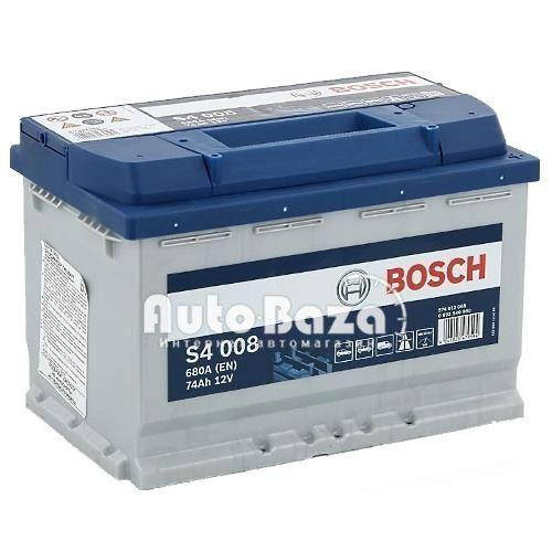Купить Акумулятор 74Ah12v BOSCH (S4008) (278x175x190),R,EN680, цена 5439 грн — Prom.ua (ID