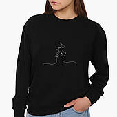 Світшот, реглан, кофта Контурний мінімалізм, світшот з принтом Арт (Art)