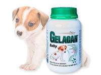 Гелакан Бейби (Orling Gelacan Baby Aquamin) | Препарат для для правильного роста, развития щенков 150г. Чехия