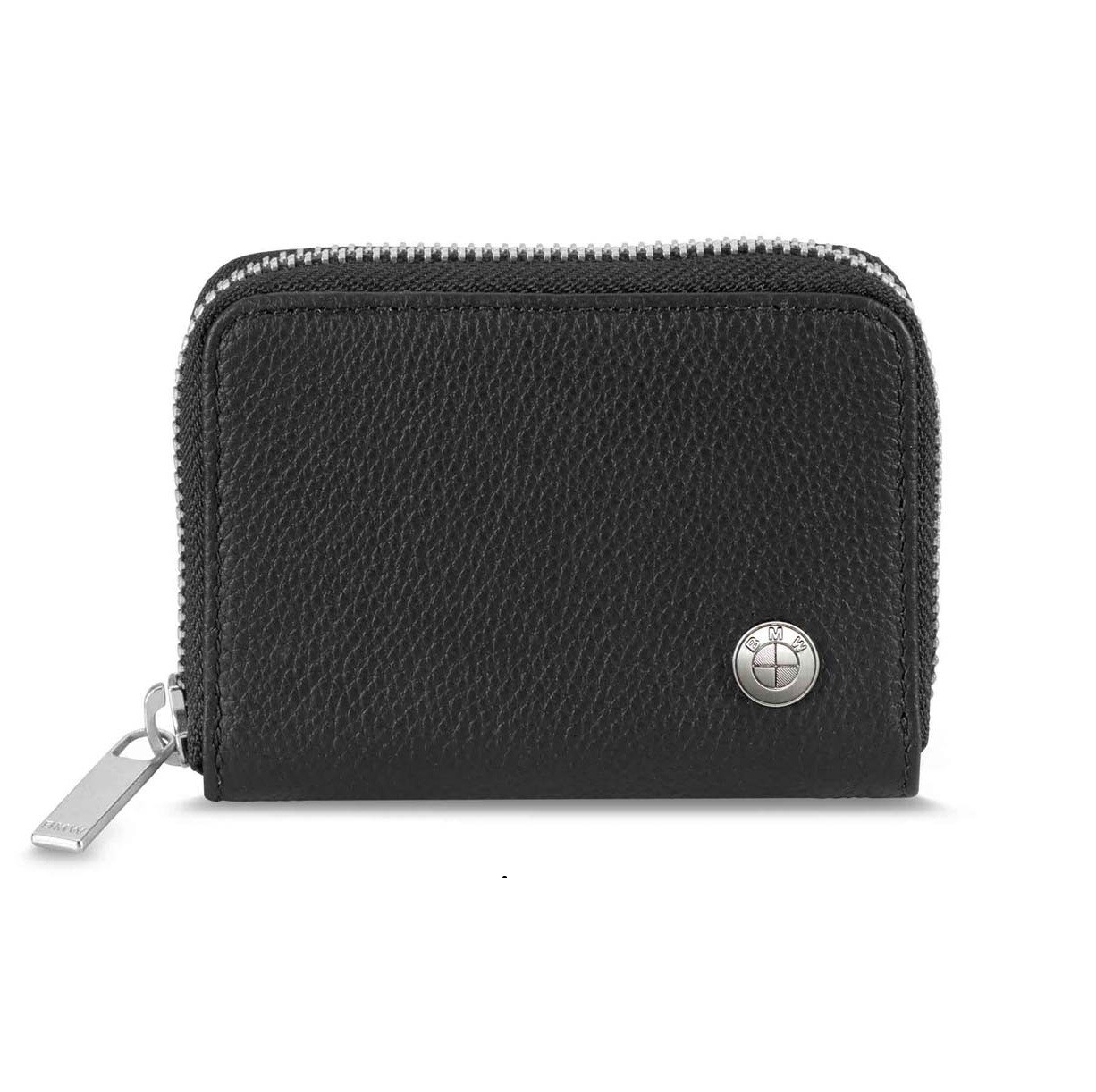 Шкіряний кошельок BMW Leather Wallet, Small, Black, артикул 80212466212