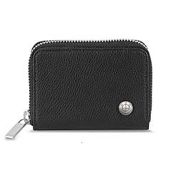 Шкіряний кошельок BMW Leather Wallet, Small, Black, артикул 80212466212