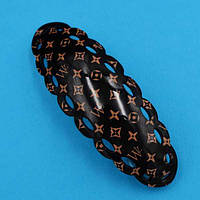 Шпилька для волосся автомат білий коричневий чорний бежевий