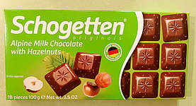 Шоколад Schogetten з фундуком молочний 100 г