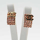 Сережки Ch Класика, фото 3