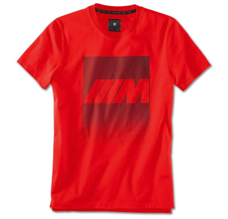 Чоловіча футболка BMW M Logo T-Shirt, Men, Red, артикул 80142466286